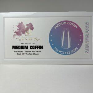 Soft Gel Tips Medium Coffin