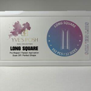 Soft Gel Tips Long Square